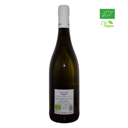 Technical back label for Tenuta Demaio Bombino IGT - Nutrition and ingredients