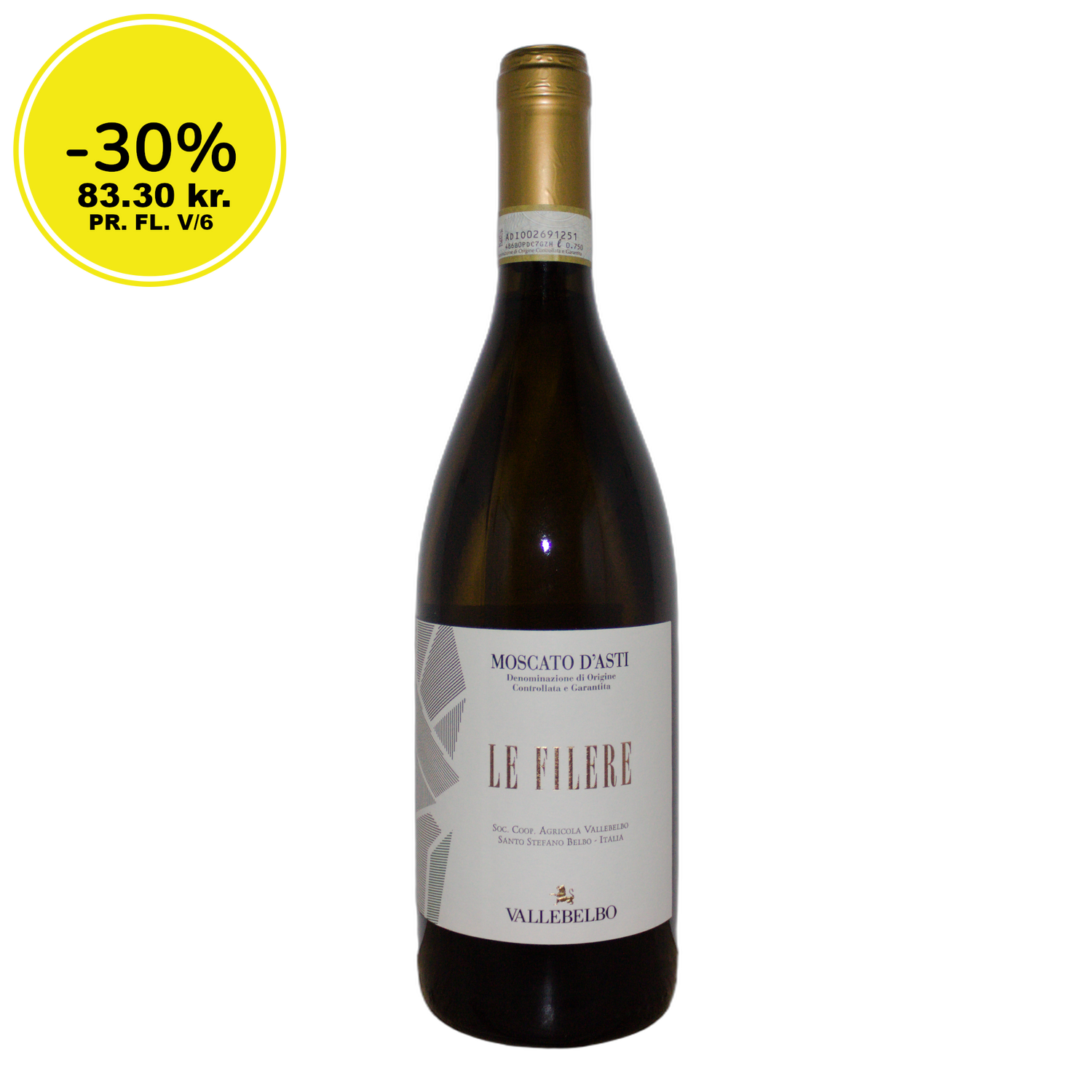 Vallebelbo Le Filere Moscato D'Asti DOCG - February offer