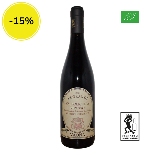 Vaona Pegrandi Ripasso della Valpolicella Classico Superiore DOC 2022 - save 15% offer