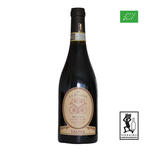 Vaona, Recioto della Valpolicella Classico DOCG "Le Peagne" 2021