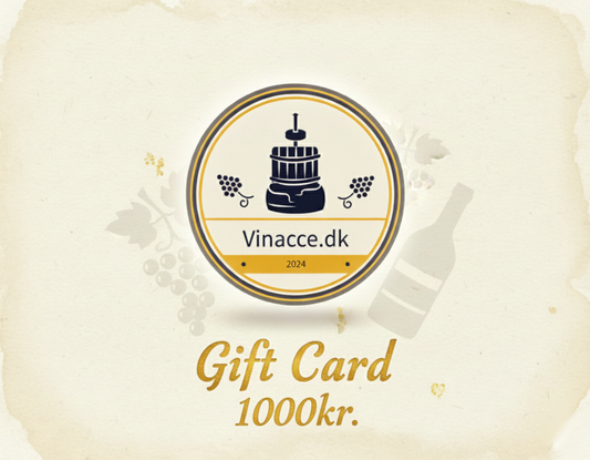 Digital Gift Card for Italian Wine and Coffee - Vinacce.dk | Gavekort til vin og kaffe | Buono regalo per vino e caffè